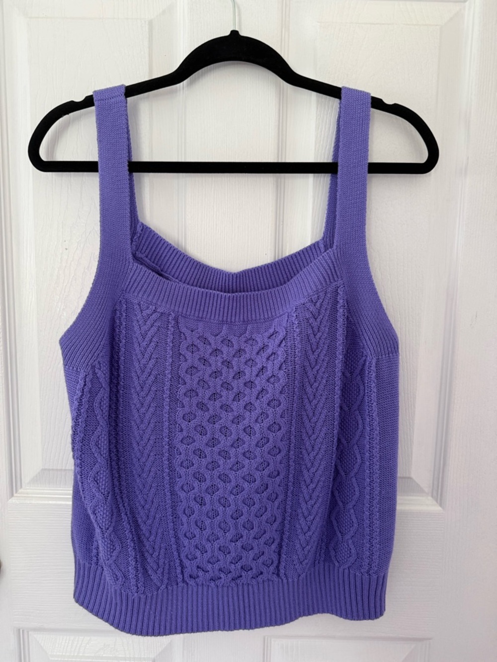 Lilly Pulitzer Evanie Sweater Tank Top in Mystical Purple Size XL